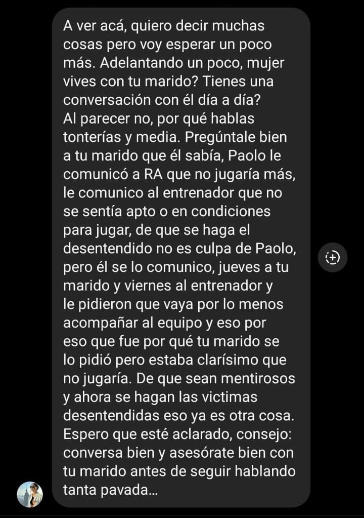 Ana Paula Consorte explotó contra Brunella Horna.