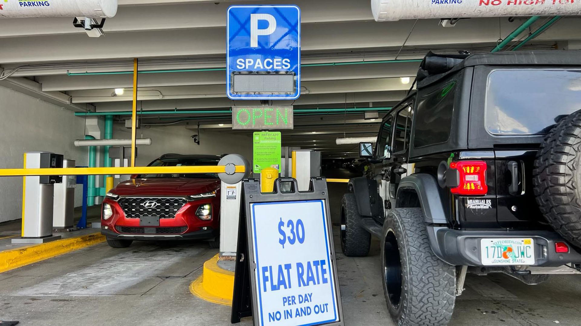 Estacionamientos en Miami Beach durante Spring Break