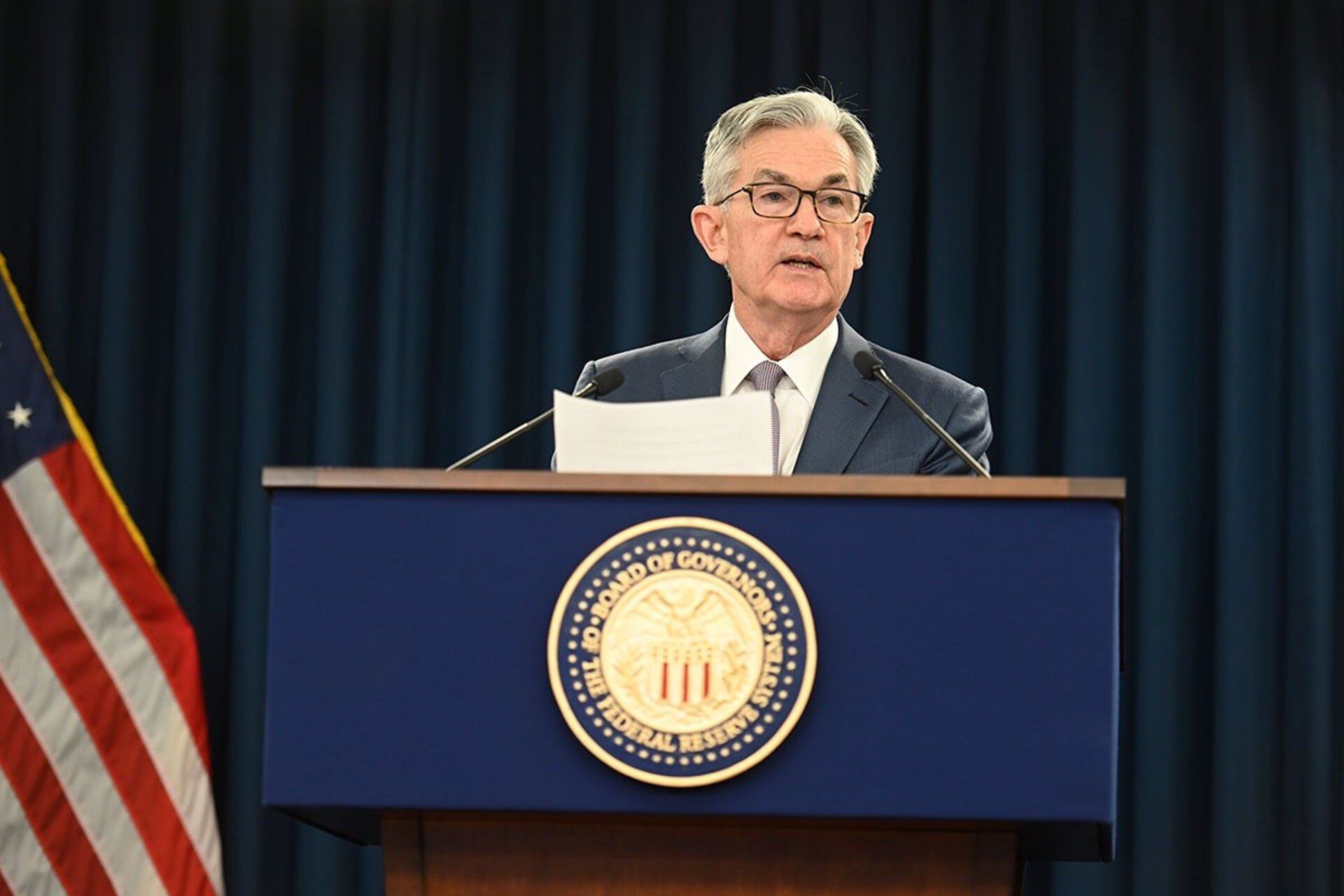 El presidente de la Fed, Jerome Powell. ECONOMIA FED 