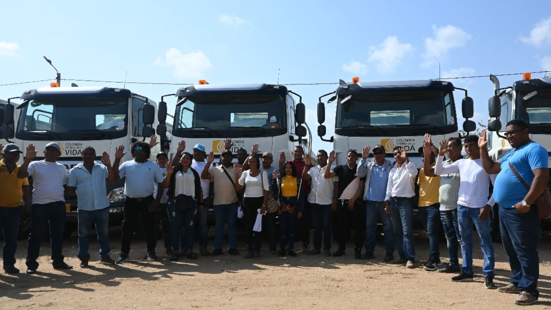 La Ungrd anunció que entrarán en operación 10 de los 40 carrotanques para llevar agua a La Guajira. (Ungrd)