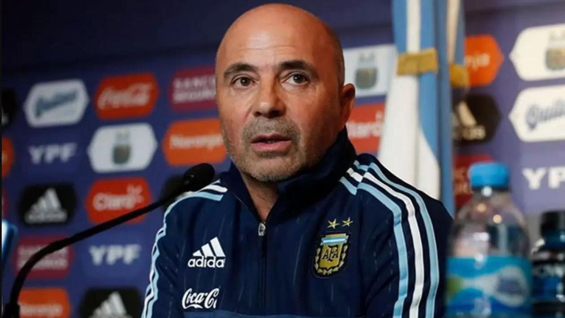 Jorge Sampaoli fue el entrenador de Argentina en la Copa del Mundo 2018. - Crédito: AFP