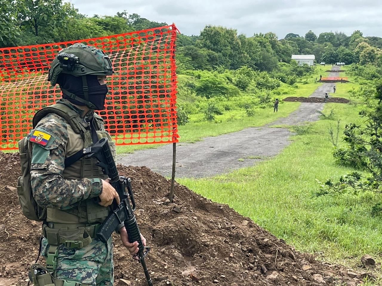 El trabajo de inteligencia militar ha permitido localizar las pistas. (Ministerio de Defensa)