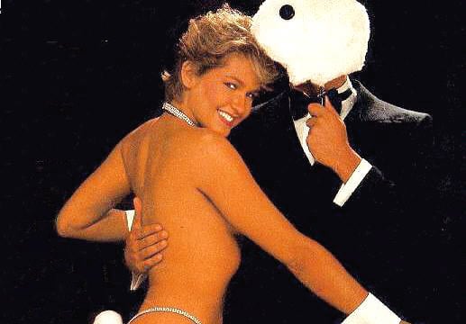 Xuxa, al momento de posar para Playboy