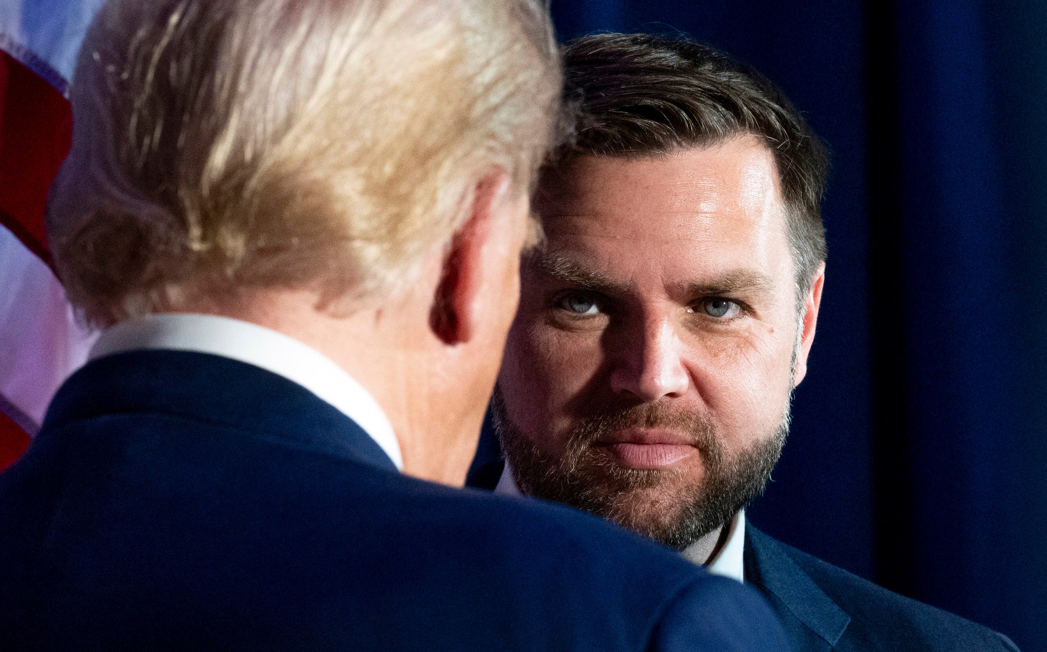 Donald Trup y J.D. Vance (NYT)