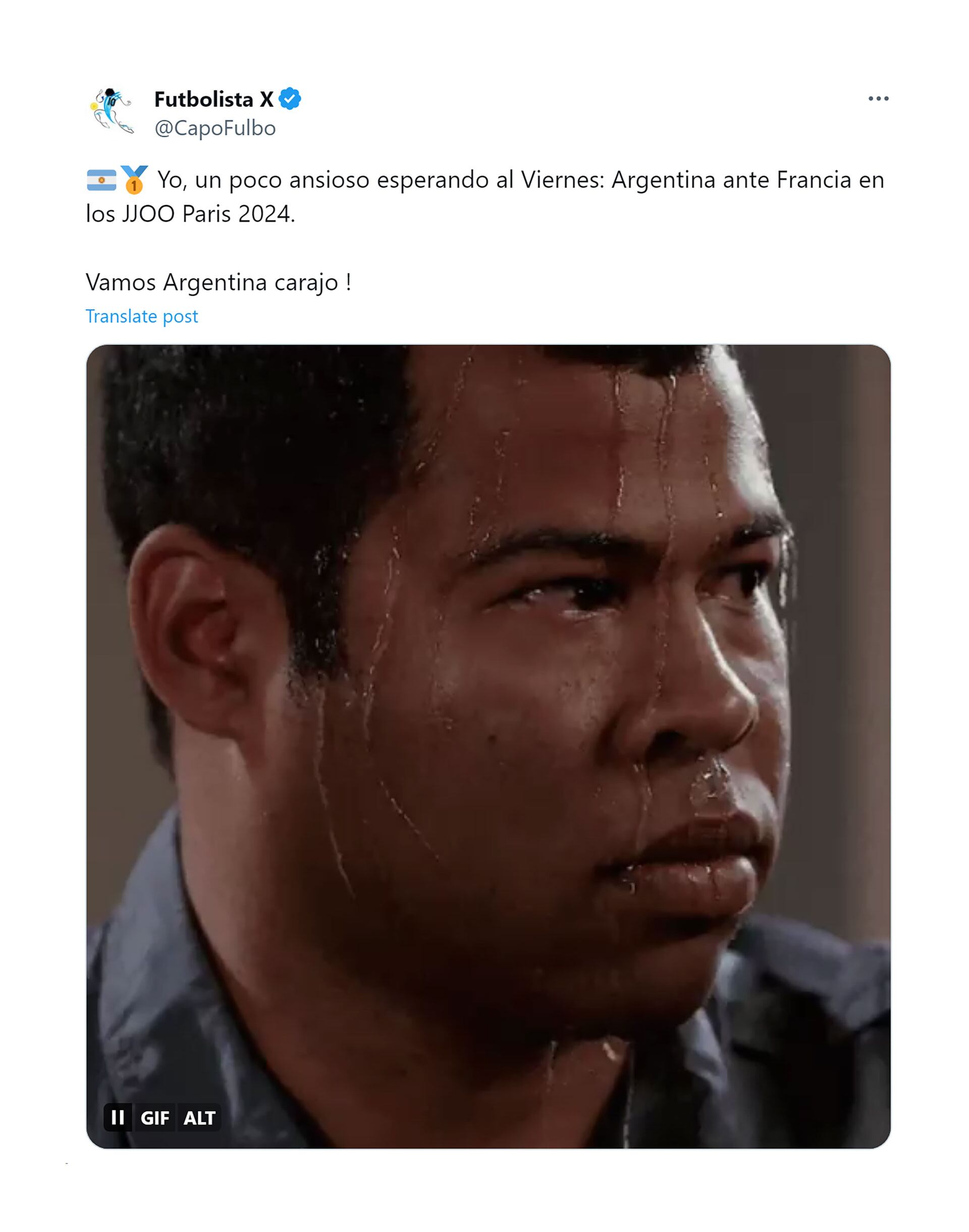 Los memes por argentina francia en los juegos olimpicos