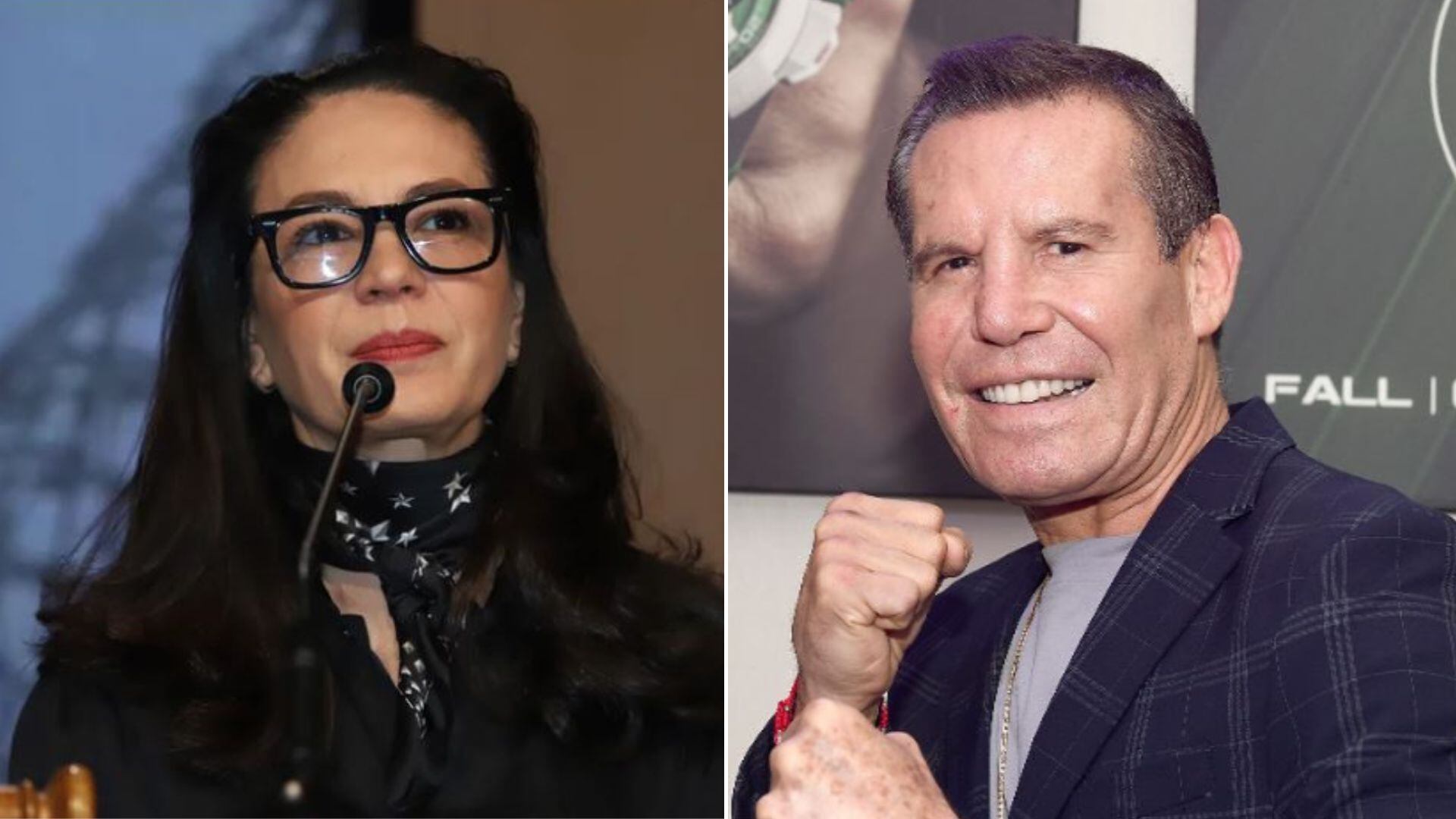 Julio César Chávez - Yolanda Andrade 
yolanda andrade y julio cesar chavez