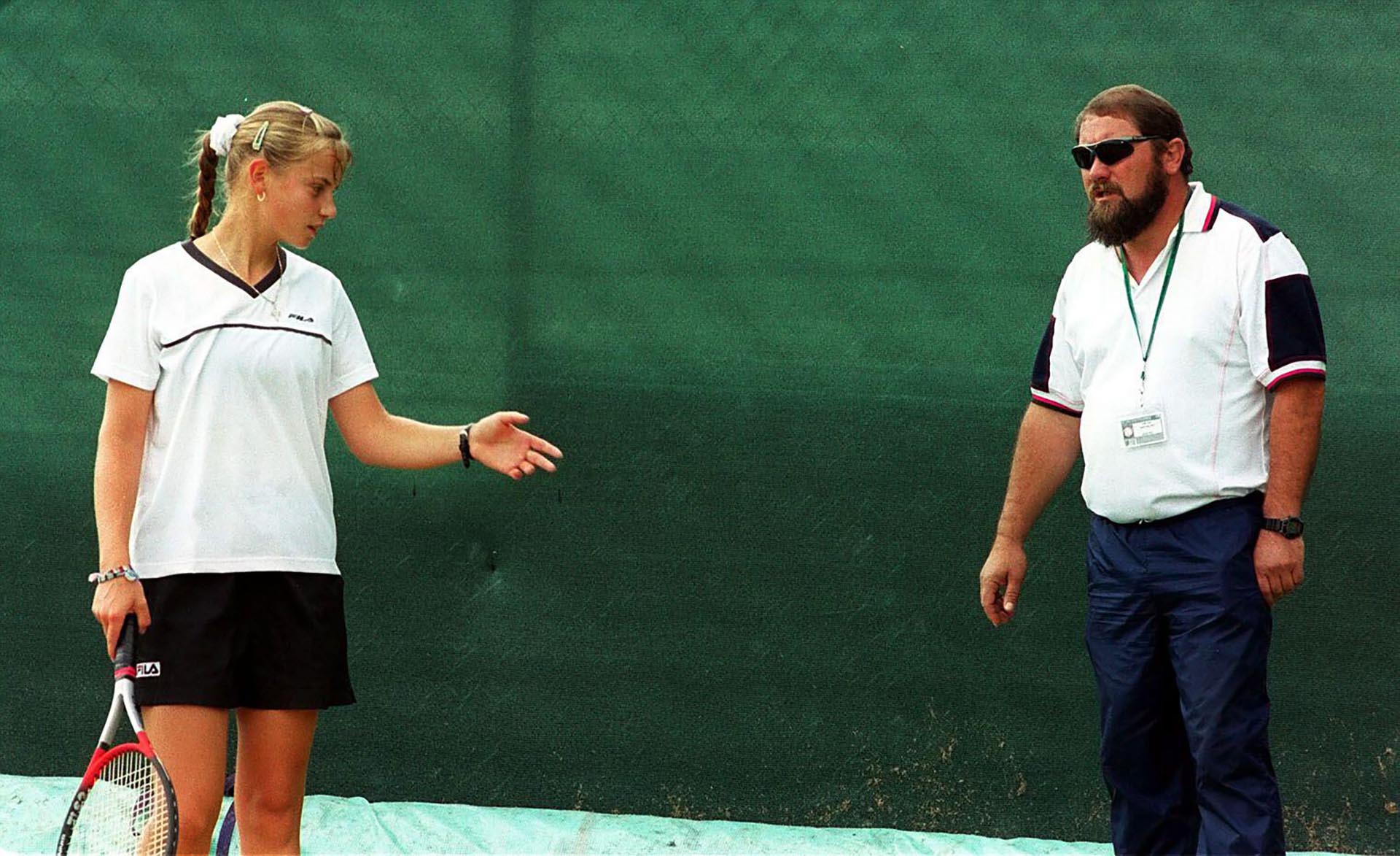 Jelena Dokic y Damir Dokic