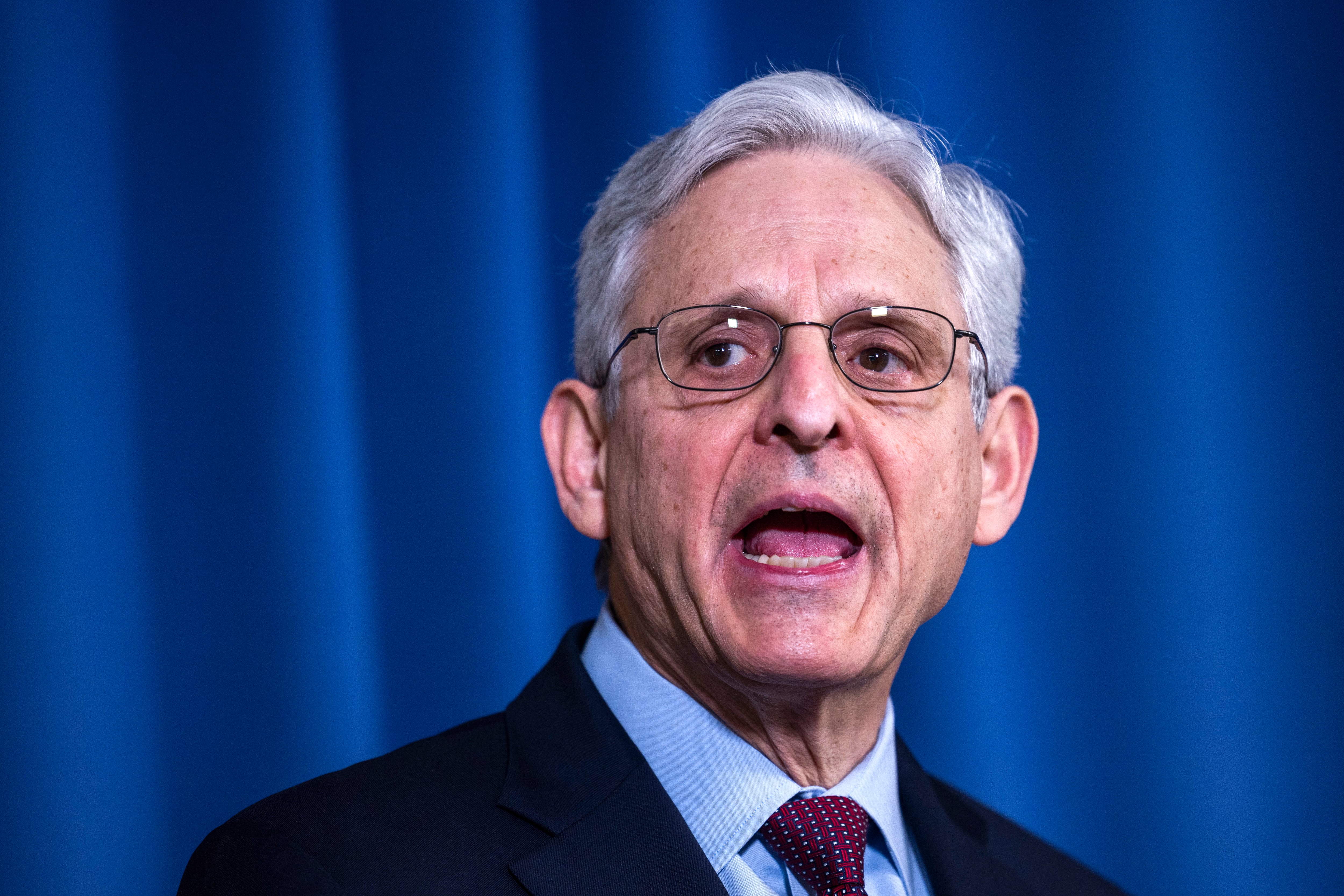 Merrick B. Garland está a cargo de Departamento de Justicia de Estados Unidos (EFE/EPA/JIM LO SCALZO)
