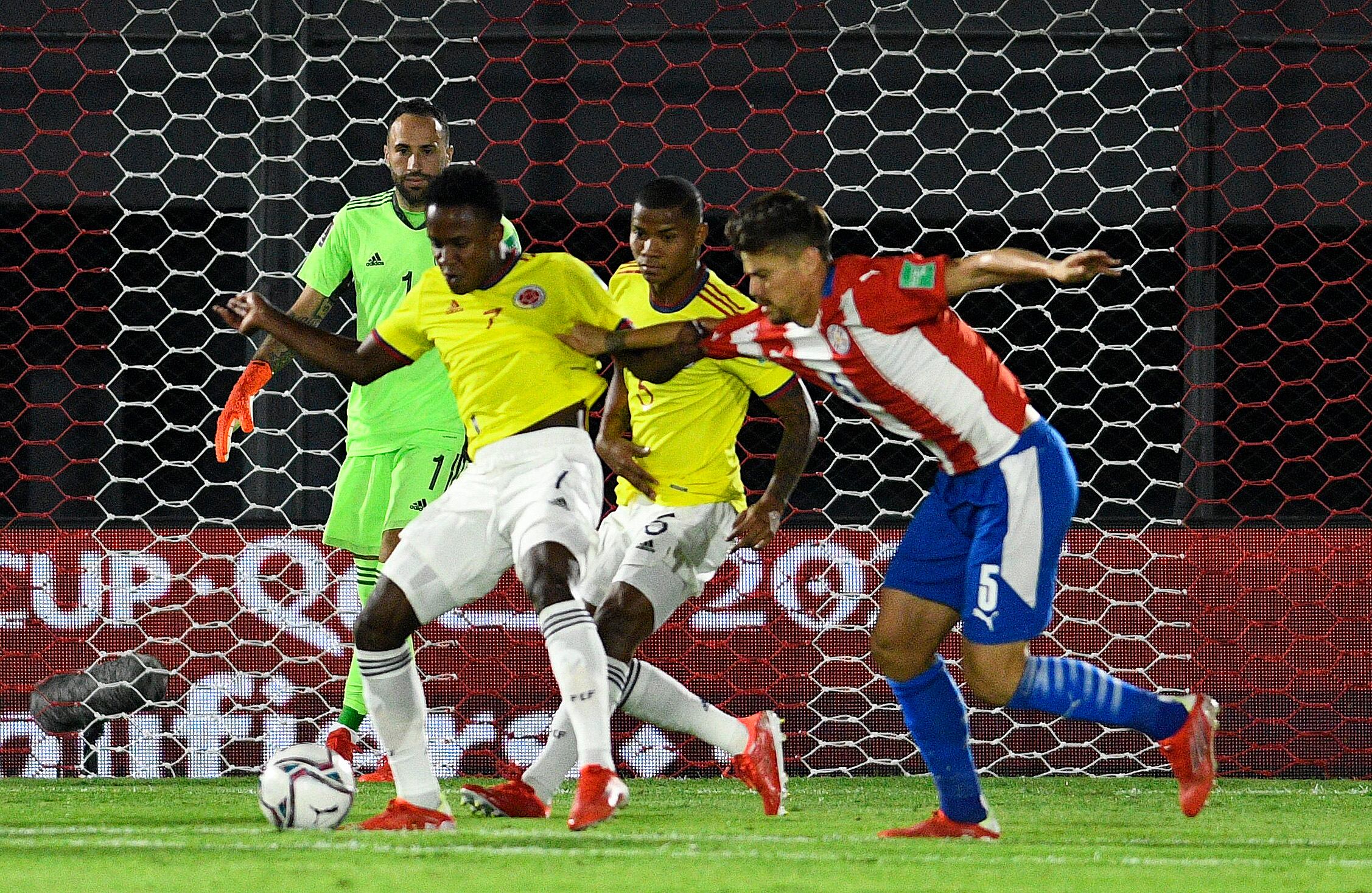 Paraguay vs. Colombia  Eliminatorias Catar 2022  Fecha 10