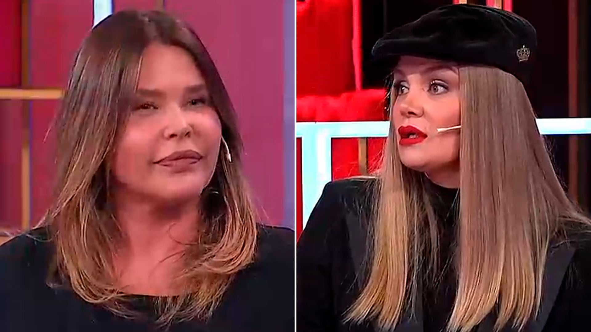 Nazarena Vélez y Eliana Guercio se cruzaron en vivo