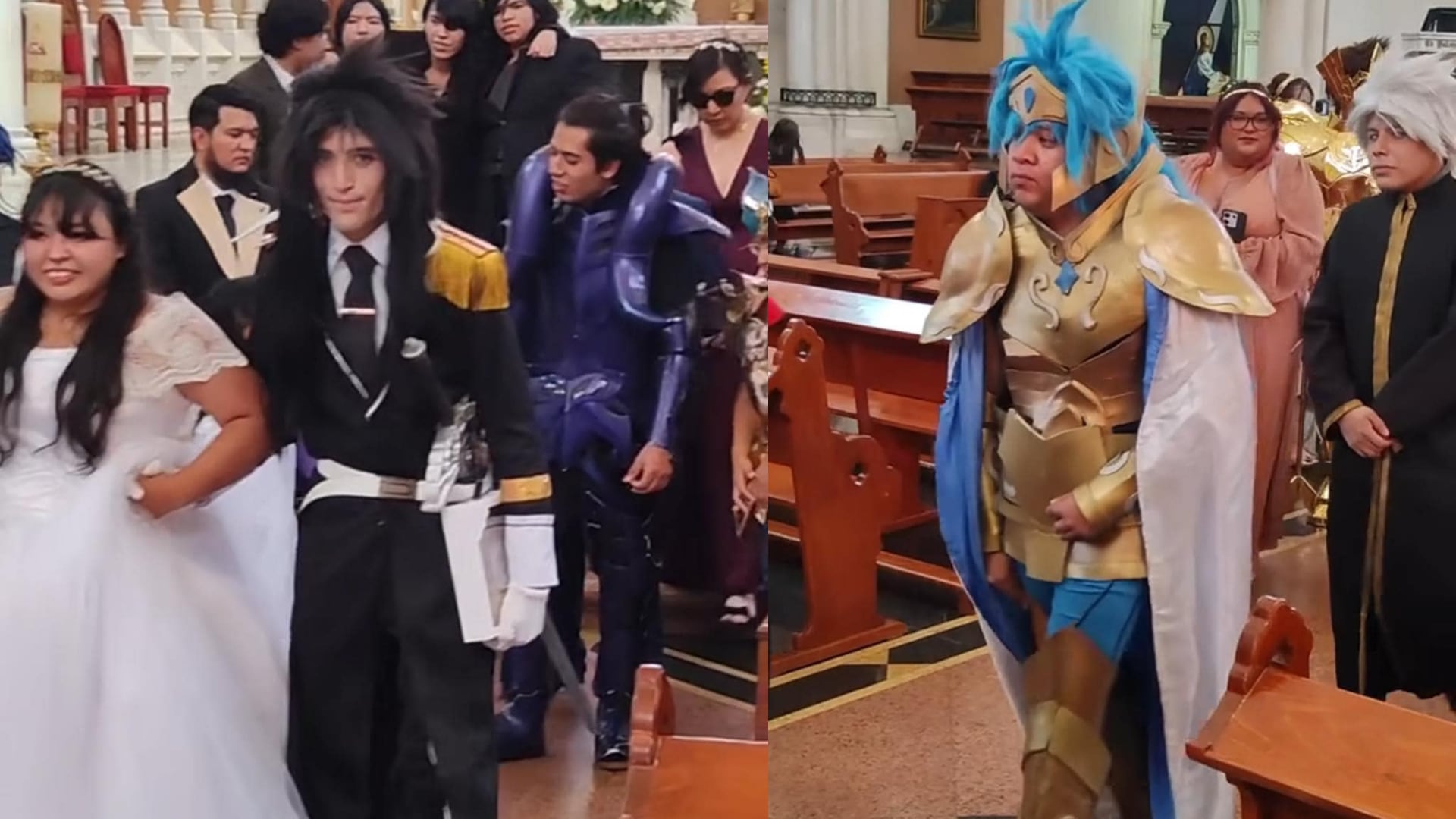 Tunden a pareja por hacer su boda otaku en una iglesia de Guanajuato