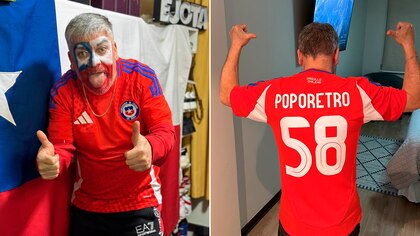 La historia de Popo, el Tano Pasman chileno que se hizo viral tras la derrota con Argentina: “Hacía rato que no sufría así”