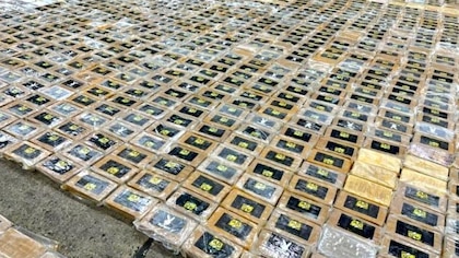 Incautaron en Ecuador tres toneladas de cocaína en un contenedor con destino a Rusia