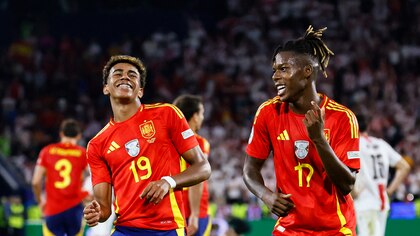 El fútbol mundial se rinde a Nico Williams y Lamine Yamal: goles, bailes y un ‘piedra, papel o tijera’ de un dúo mágico