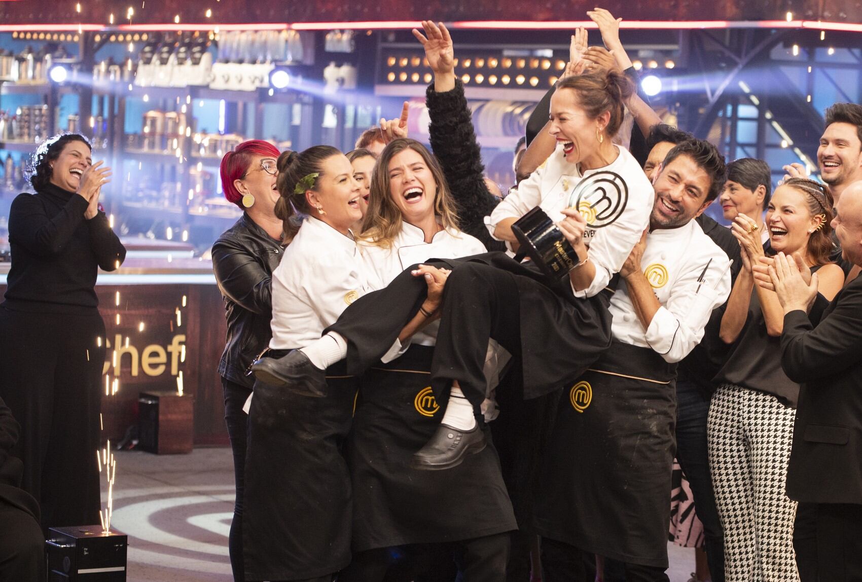 La actriz Carolina Acevedo celebra su triunfo en MasterChef Clebrity Colombia 2023