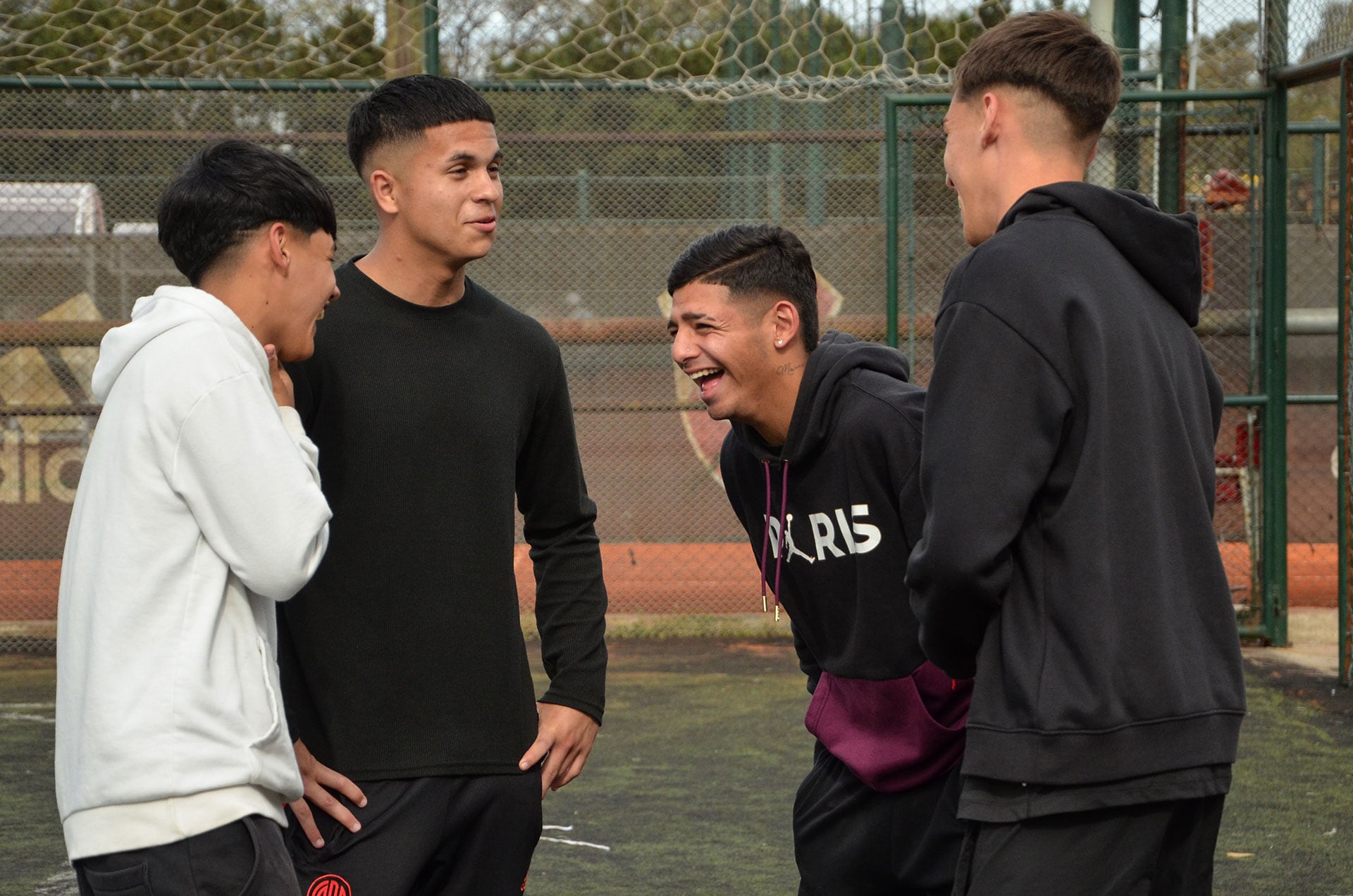 Estudiantes deportistas en River