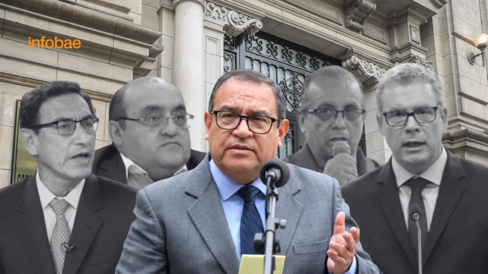 Alberto Otárola - Martín Vizcarra - César Figueredo - Nicanor Boluarte - Morgan Quero - Perú