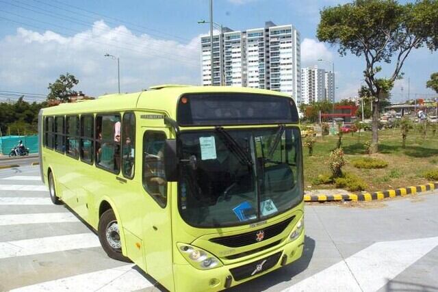 Metrolínea suspende sus operaciones debido a los fuertes disturbios presentados 
Imagen Colprensa