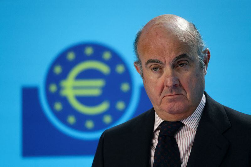 El presidente del BCE, Luis de Guindos. REUTERS/Wolfgang Rattay