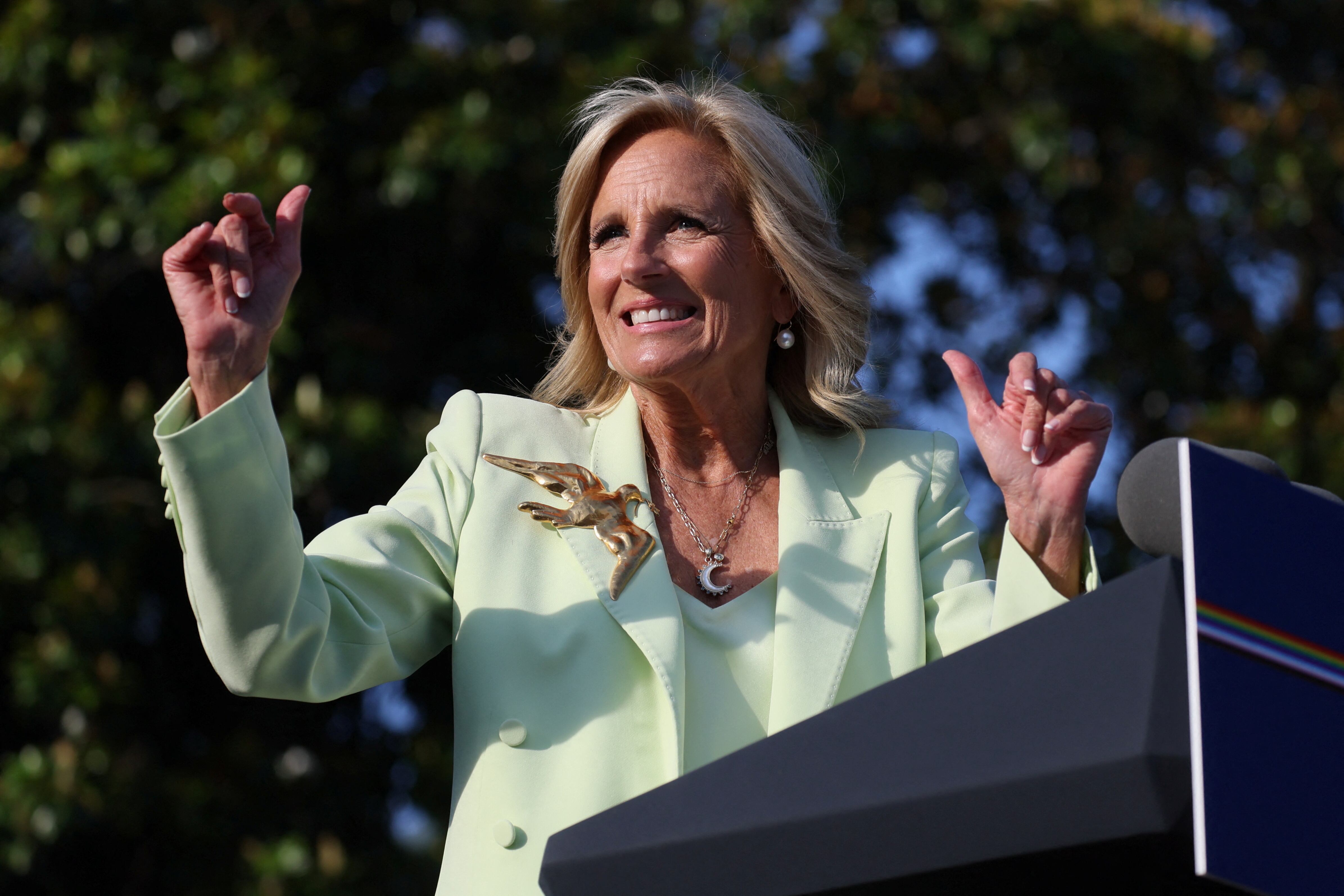 Jill Biden (REUTERS/Leah Millis)