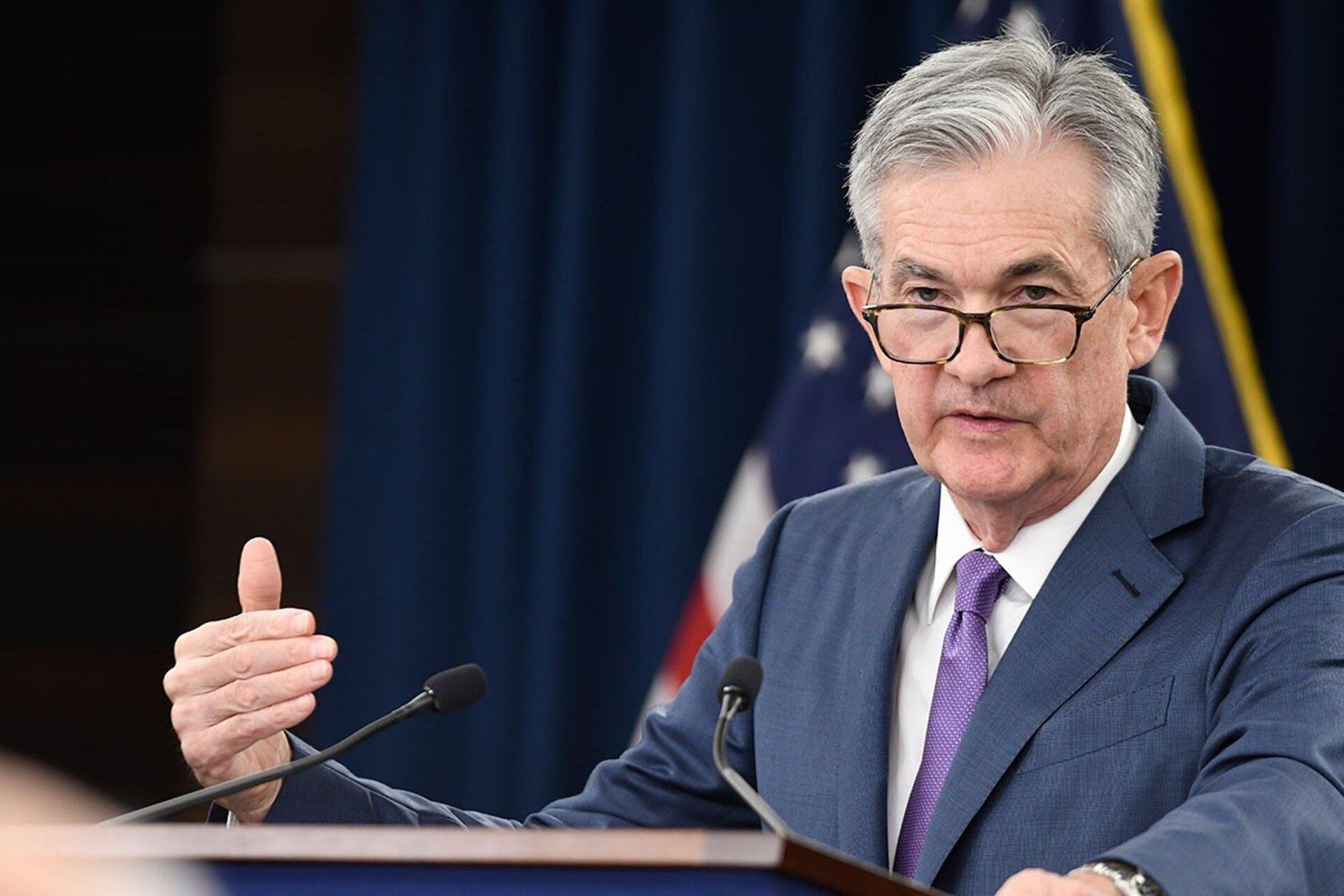 Jerome Powell, presidente de la Reserva Federal de Estados Unidos (FED), entidad que empezaría a reducir la tasa de interés desde septiembre, lo que significaría un mensaje positivo para los mercados  - crédito Europa Press