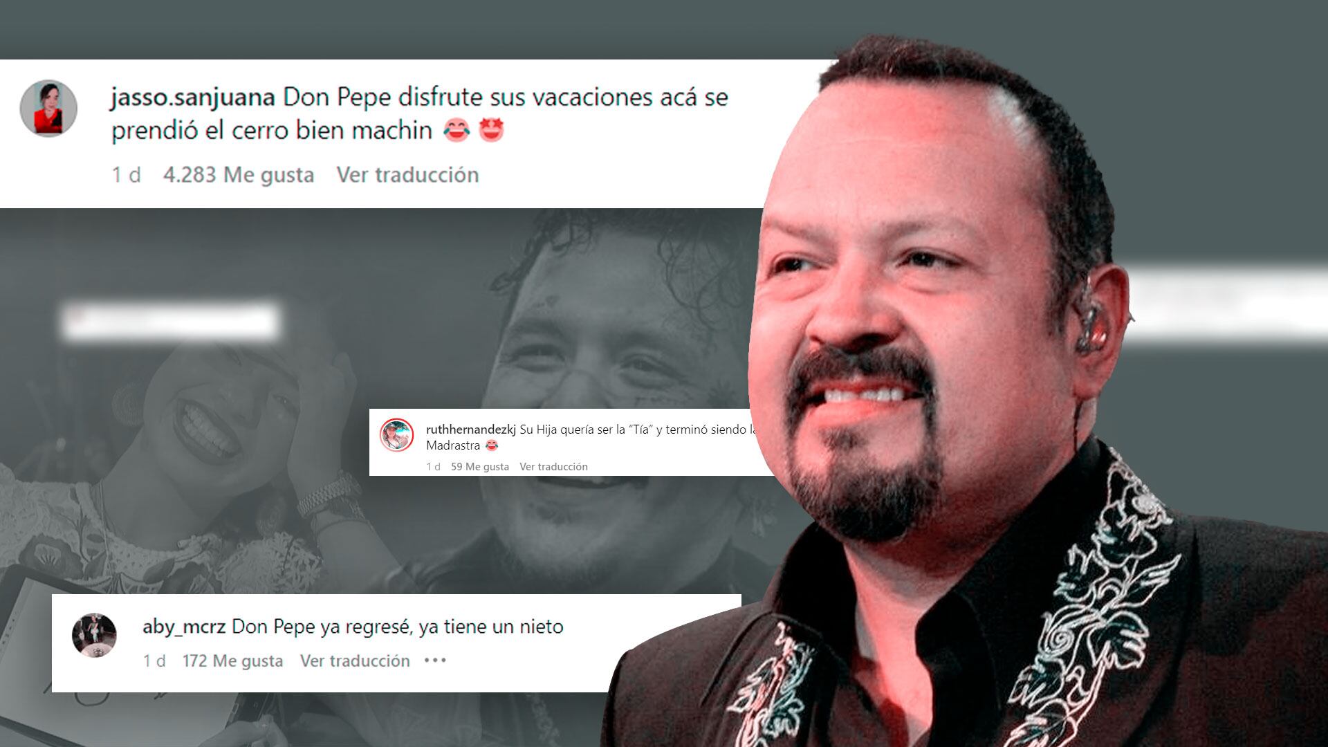 Pepe Aguilar salió salpicado por la controversia entre Ángela Aguilar y Christian Nodal.