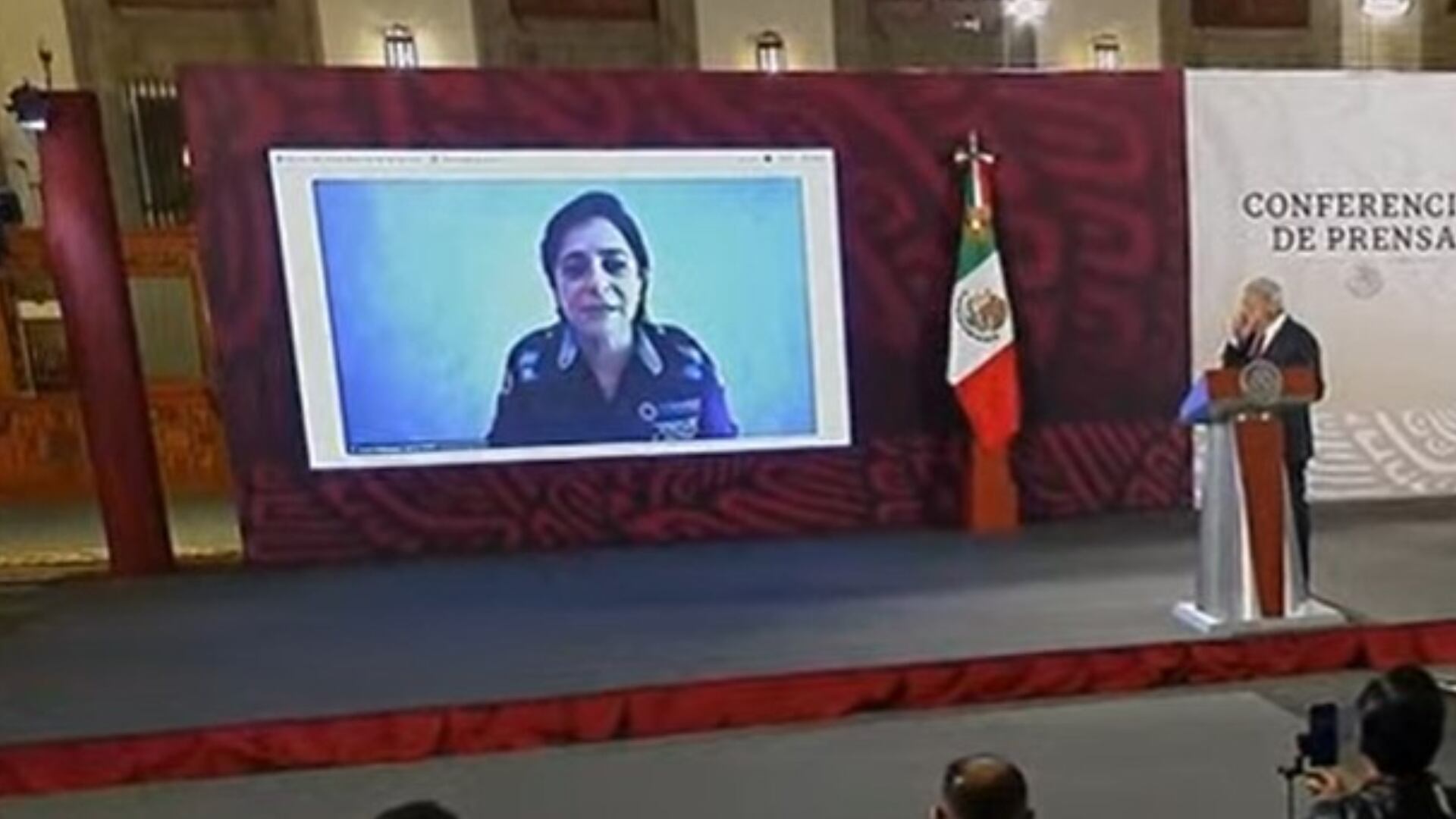 LAura Velázquez, titular de PC, informó sobre el acercamiento del huracán Beryl