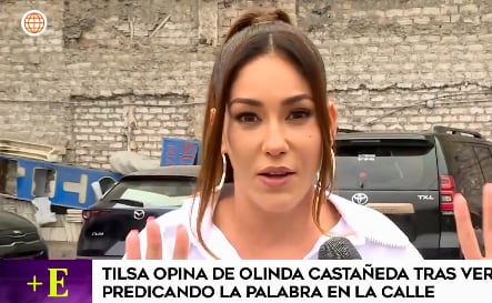 Tilsa Lozano cuestiona a Olinda Castañeda por predicar la palabra de Dios en la calle: “Fanatismo perturbador”