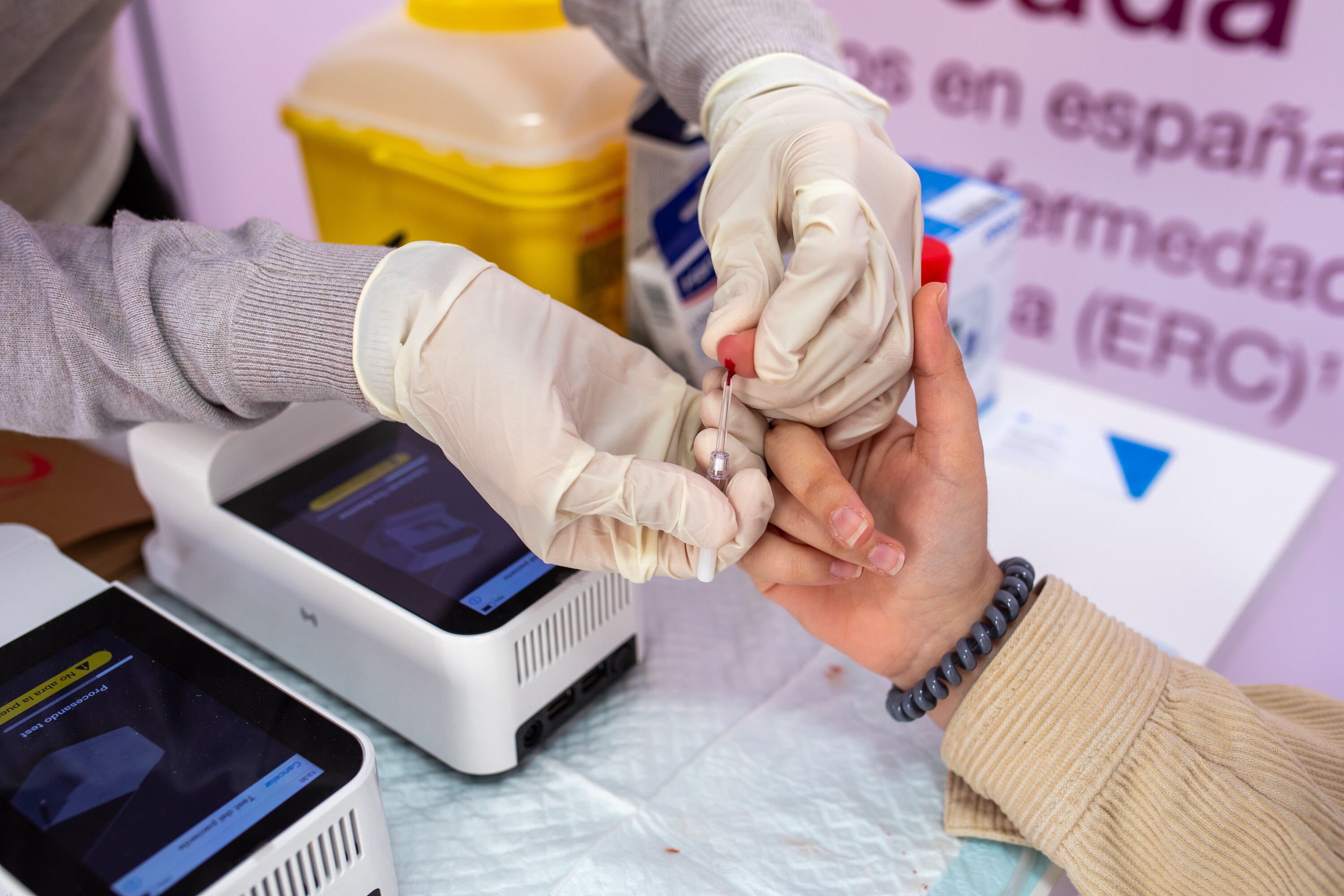 Una sencilla prueba puede detectar con sola una gota de sangre la insuficiencia cardiaca en 10 minutos