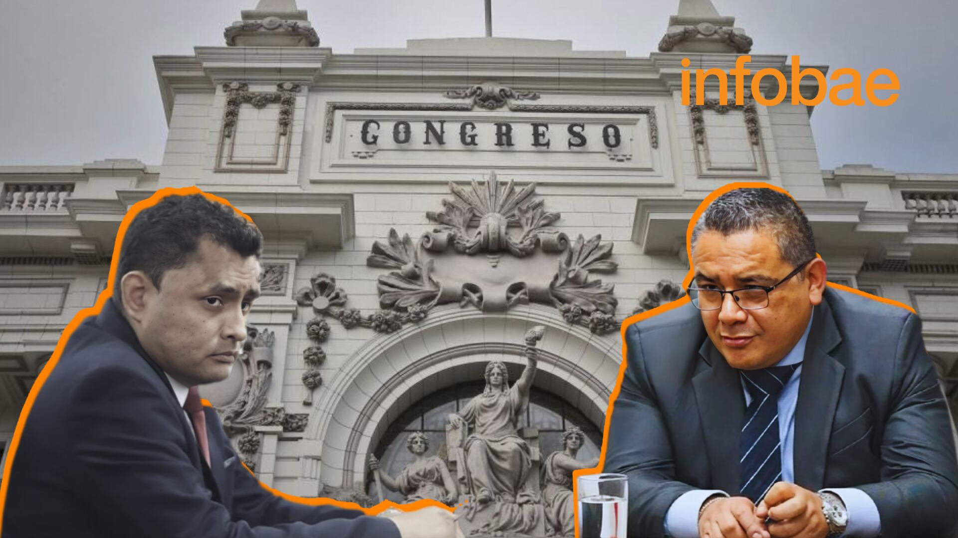 El presidente de la Comisión de Fiscalización sostuvo que la negativa del Ministro del Interior a la asistencia del capitán Junior Izquierdo al Congreso podría considerarse como un acto de obstrucción. (Foto: Composición - Infobae/Renato Silva)