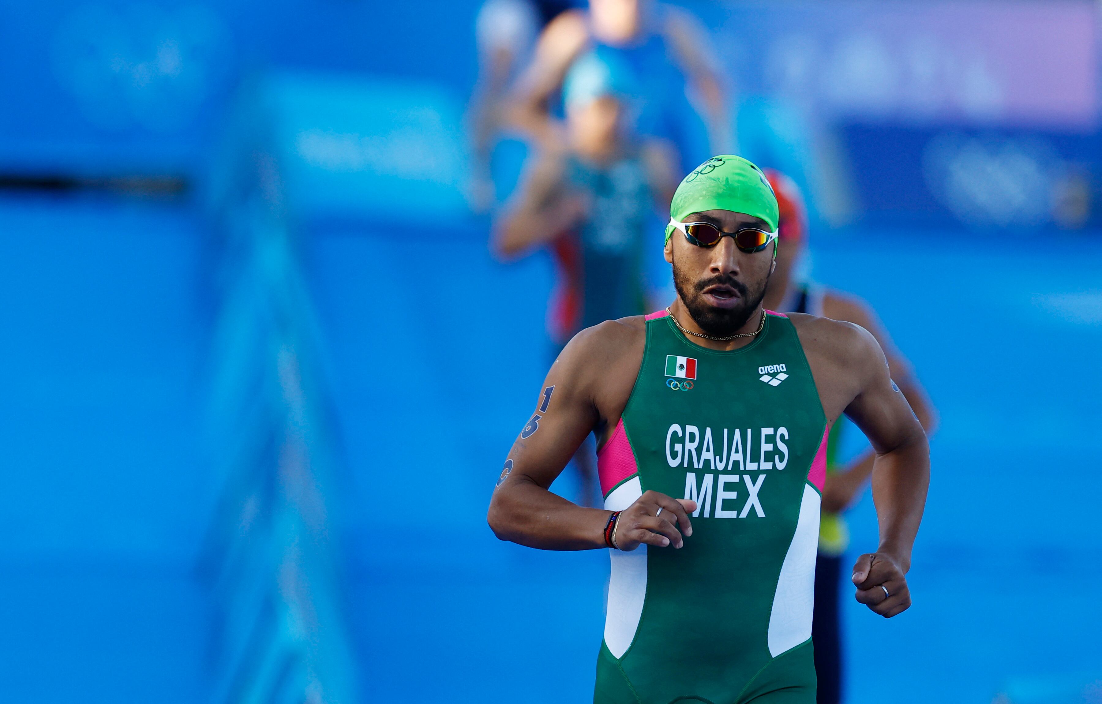 México quedó en la posición 13 de la final de triatlón por relevos mixto (REUTERS/Piroschka Van De Wouw)