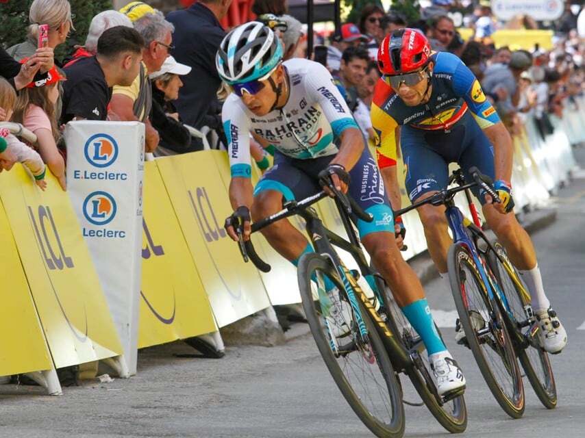 Julio 2 de 2024. 111ª edición una de las competencias mas importantes del ciclismo del mundo:tour de France, El ciclista esloveno Tadej Pogacar logra la victoria en la etapa 4. (Colprensa - Luis Barbosa )