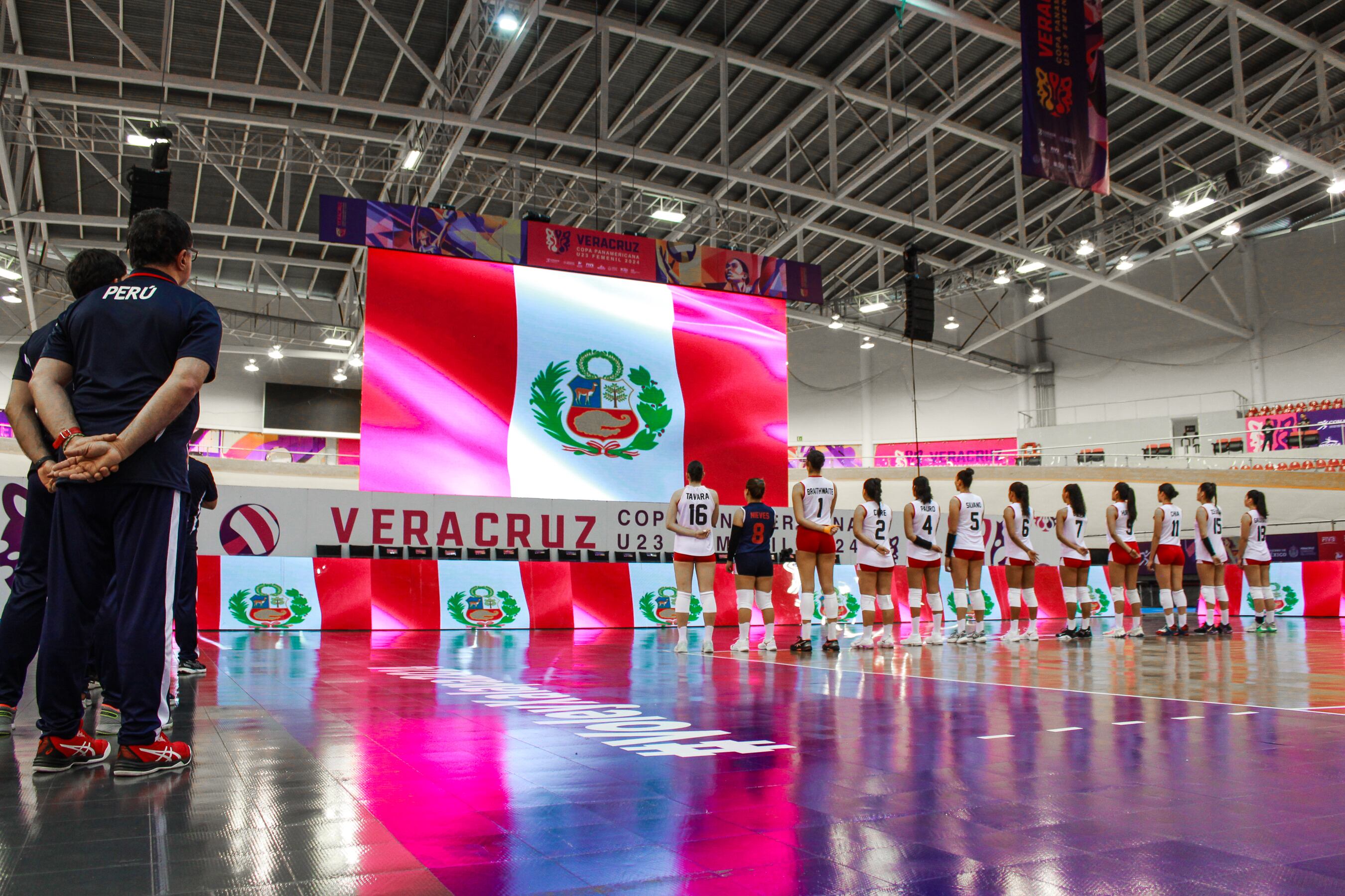 La selección peruana sub 21 compitió en la Copa Panamericana sub 23 de vóley.