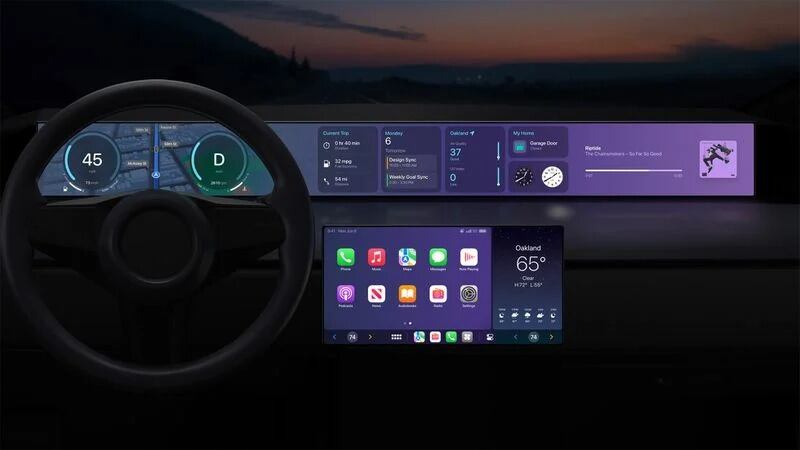 Apple CarPlay. (Macrumors)