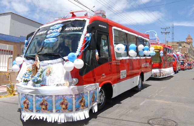 Conductores hacen homenaje anualmente a la Virgen del Carmen - crédito Colprensa