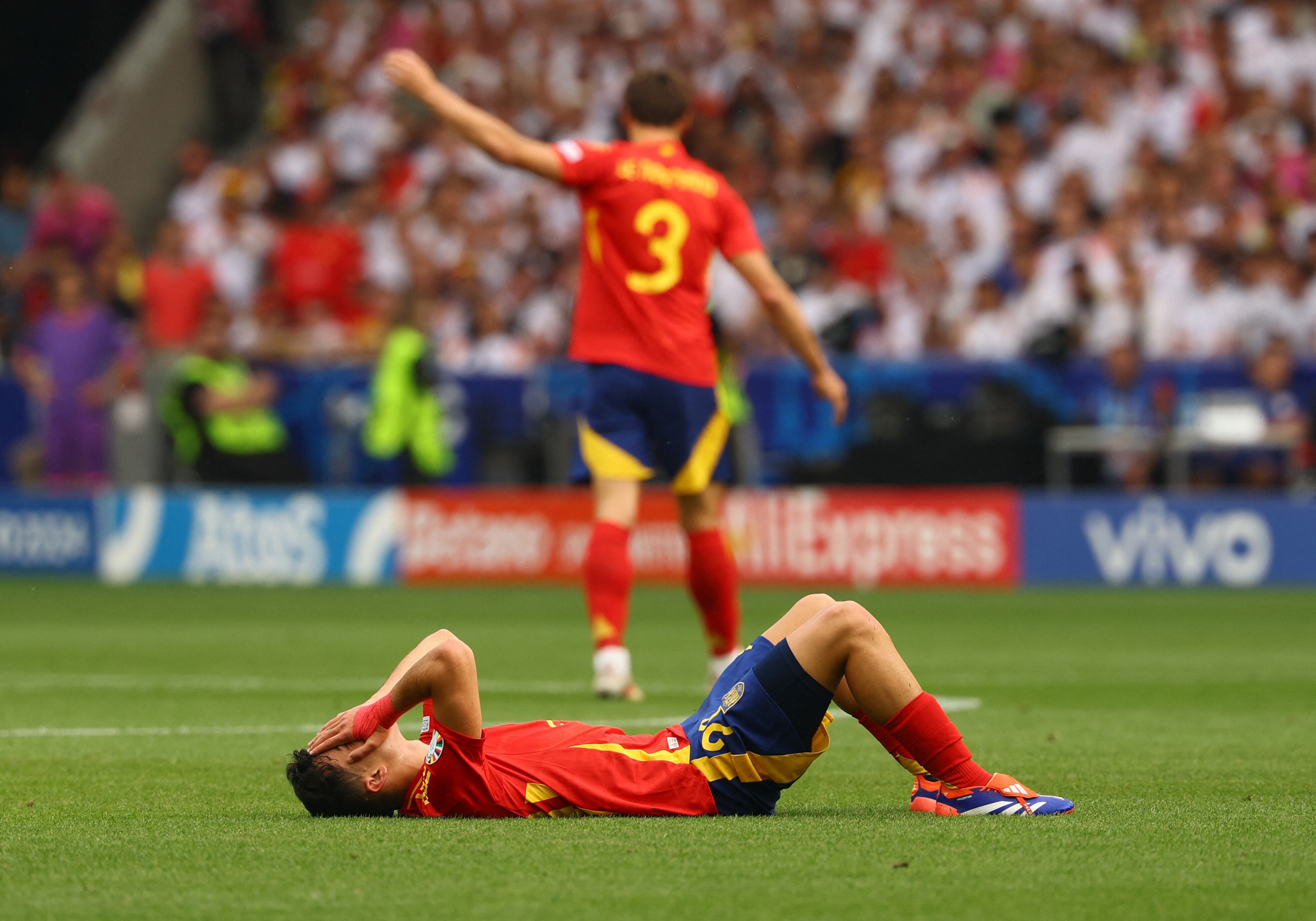 El jugador español Pedri (REUTERS/Kai Pfaffenbach)