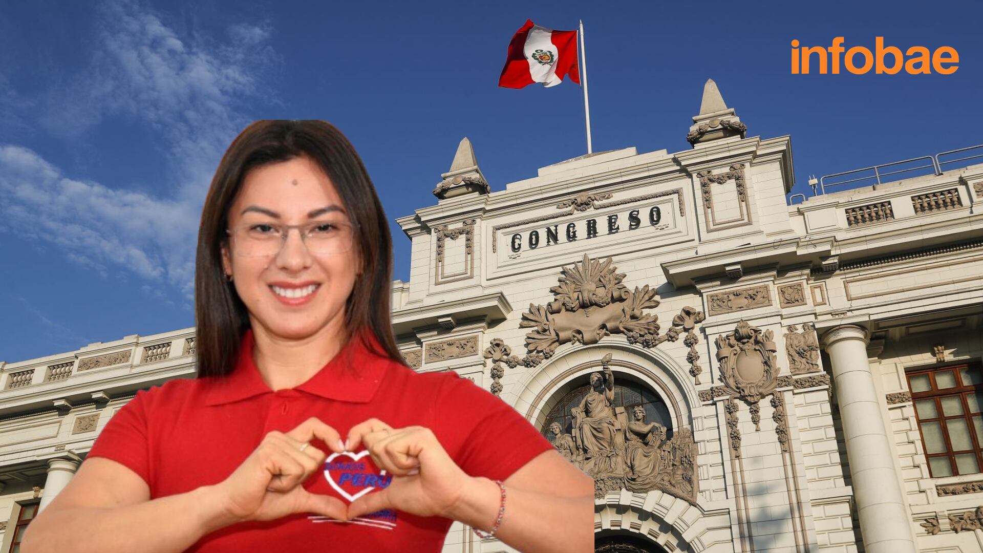 La política de 40 años trabajó en el despacho del congresista Saavedra como ténica. Foto: composición Infobae.