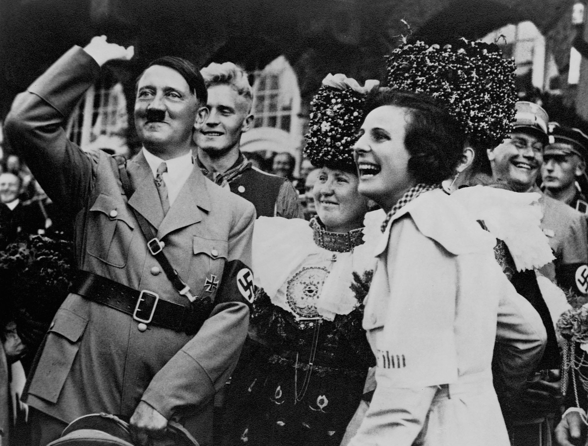 Hitler y Leni Riefenstahl