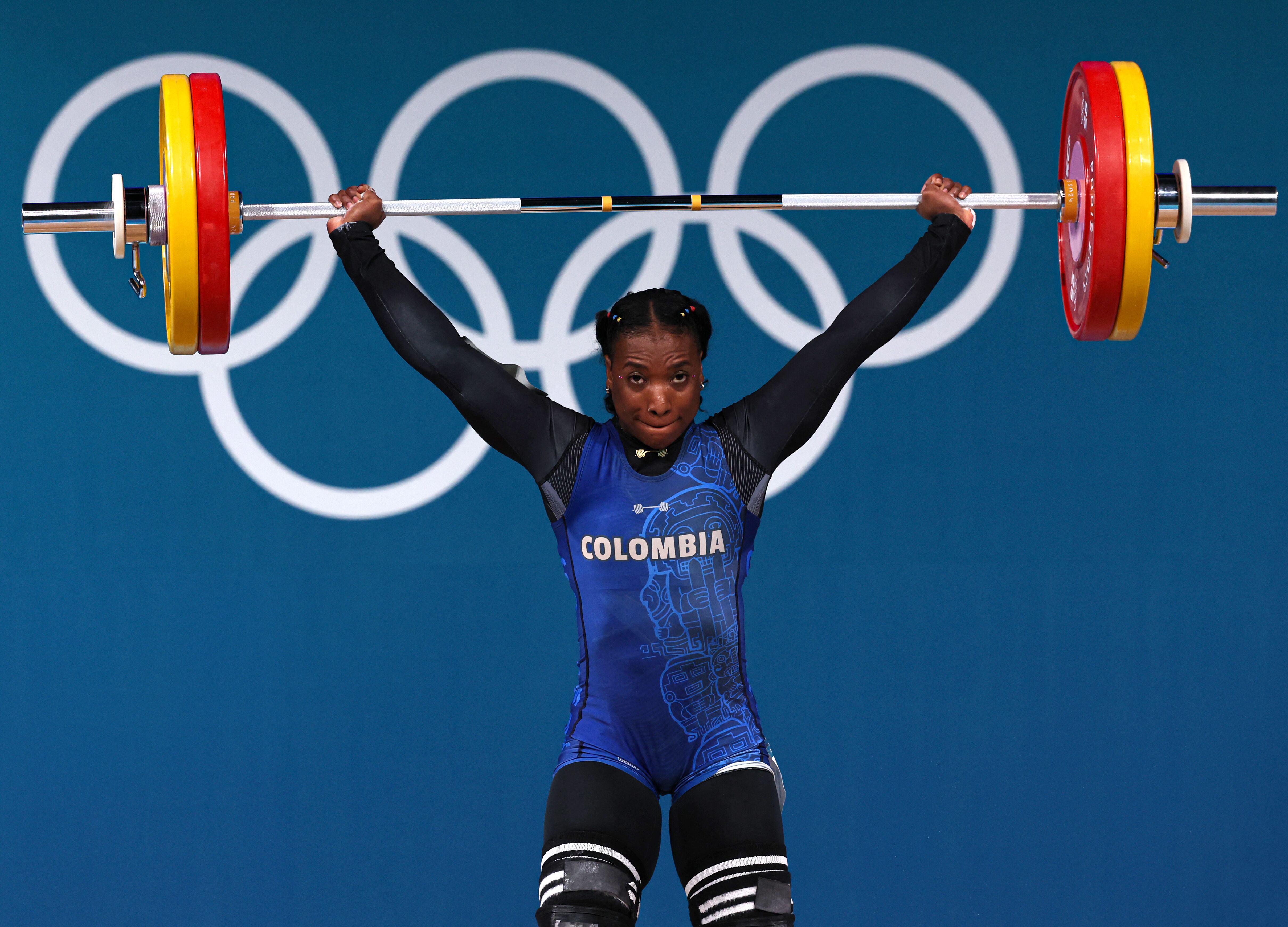  Yenny Alvarez supera la primera ronda con 101 kilogramos - crédito Amanda Perobelli / REUTERS