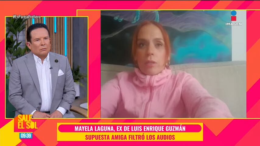 Mayela Laguna en entrevista en Sale el Sol.