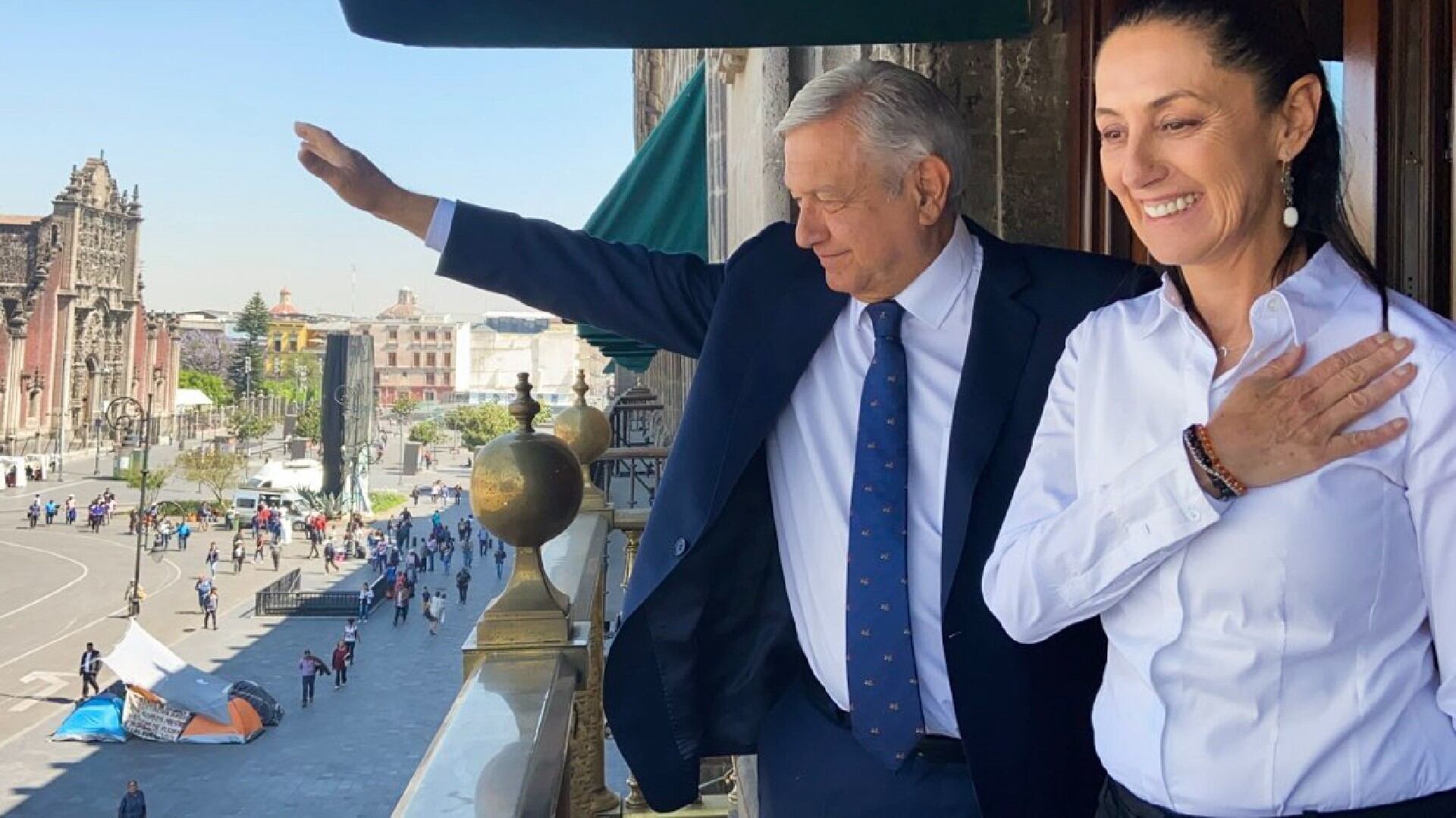 AMLO - Claudia Sheinbaum - Transición