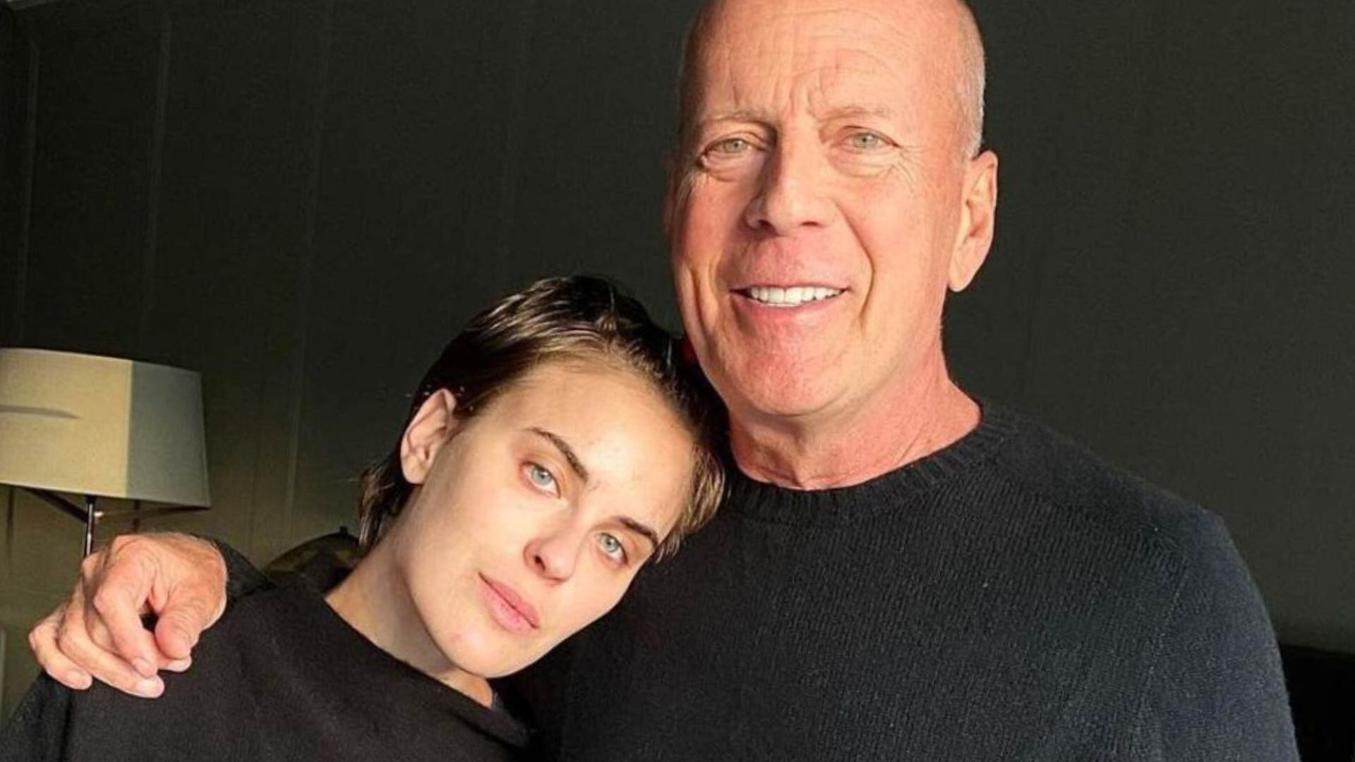 Tallulah Willis y Bruce Willis