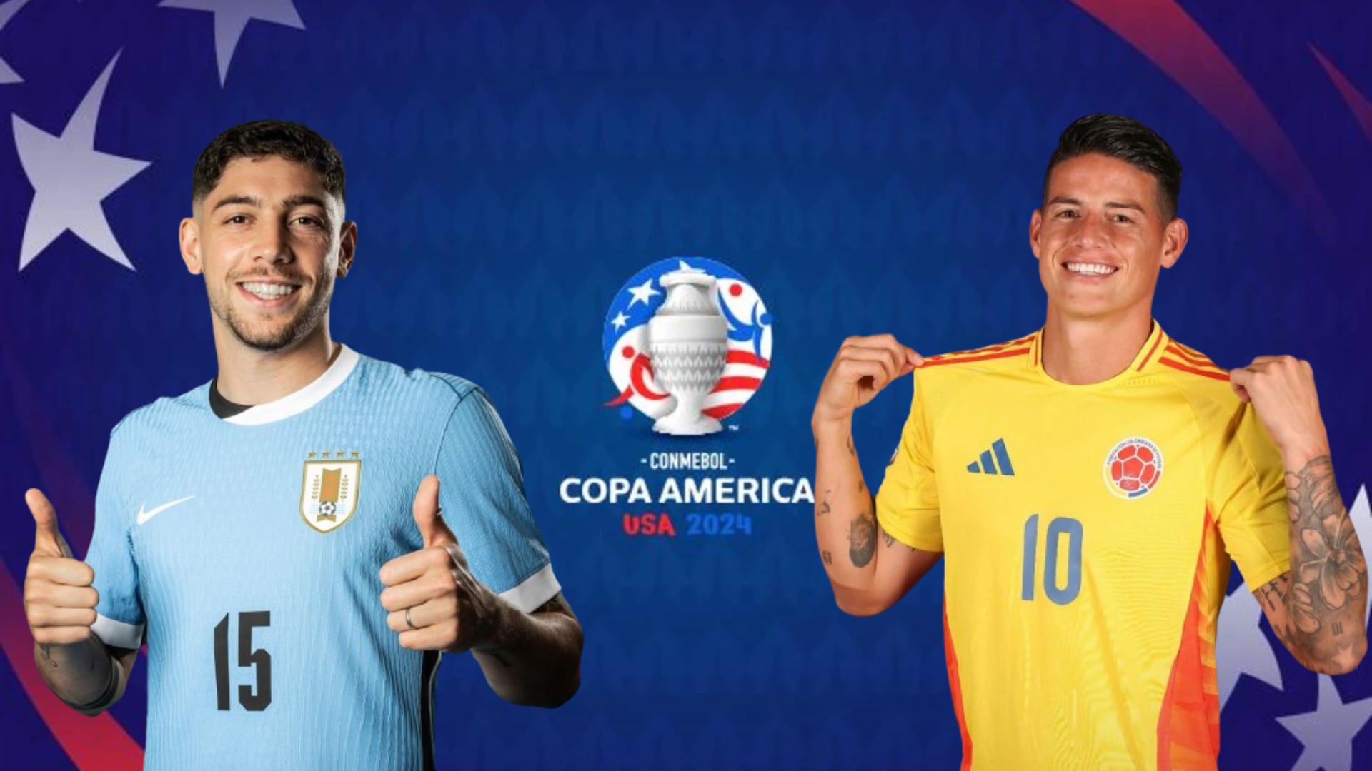 Dónde ver Uruguay vs Colombia por semifinales de Copa América 2024.