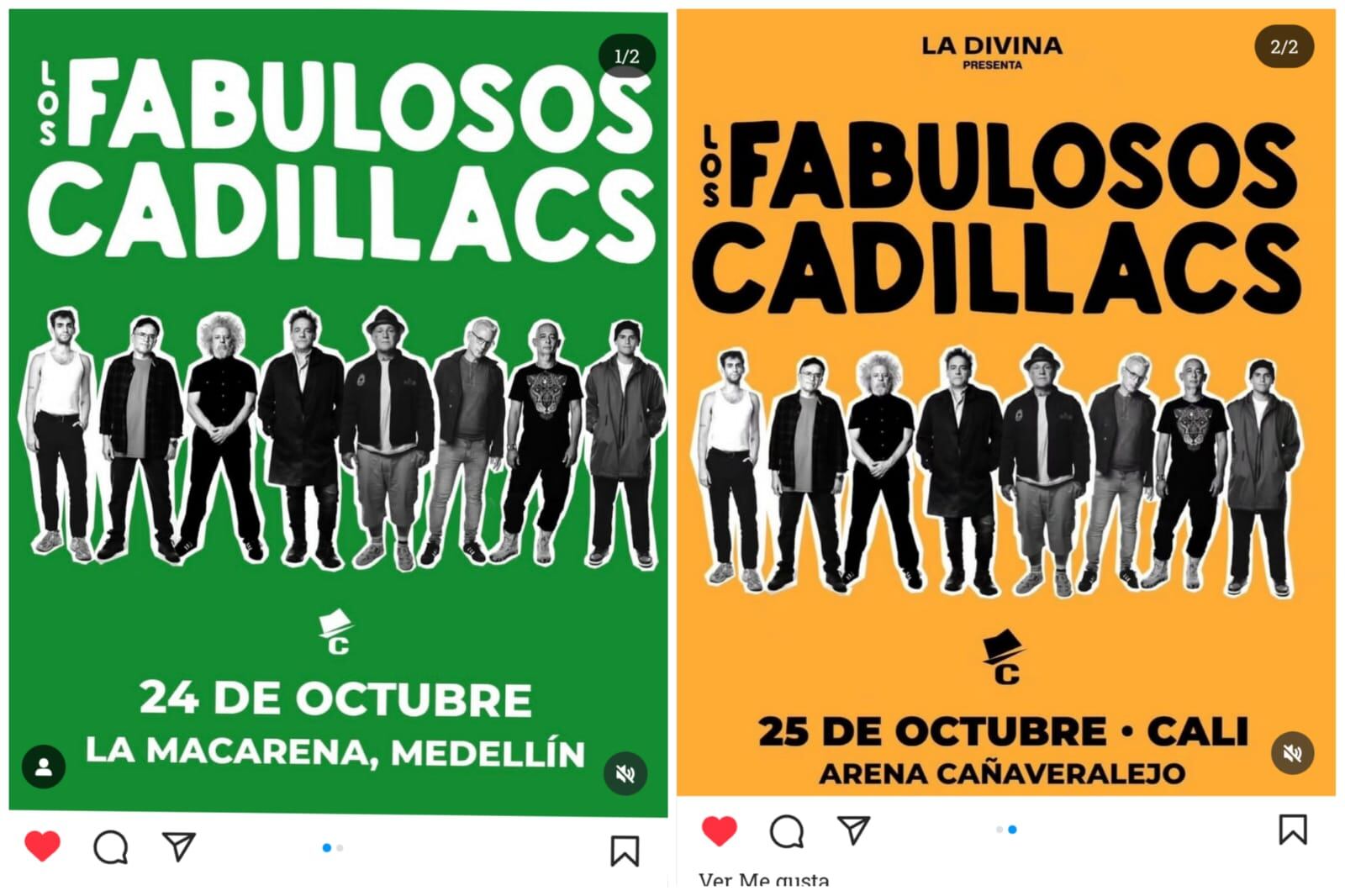 La agrupación conocida por su mezcla de ska, rock y ritmos latinos, se presentará el 24 de octubre en La Macarena, emocionando a sus seguidores locales - crédito captura de pantalla