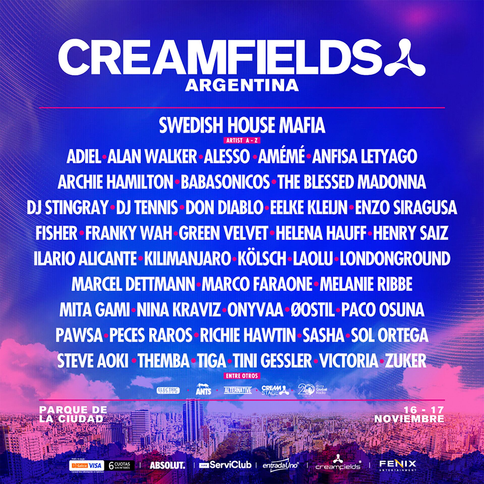 Creamfields Argentina