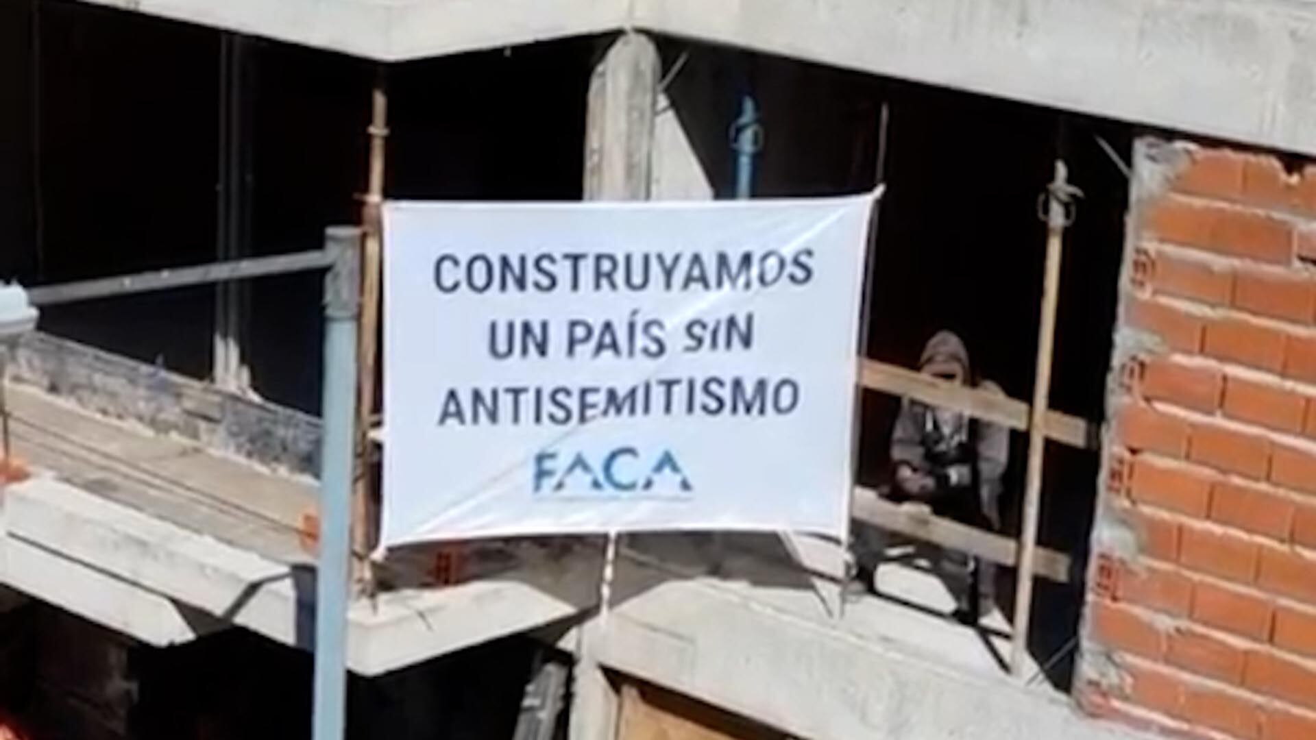 Campaña contra el antisemitismo en las obras de construcción porteñas