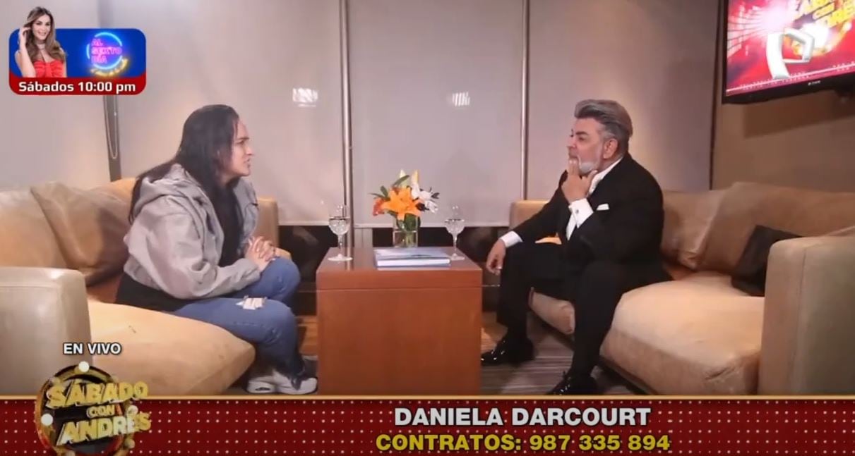 Andrés Hurtado entrevistó a Daniela Darcourt.