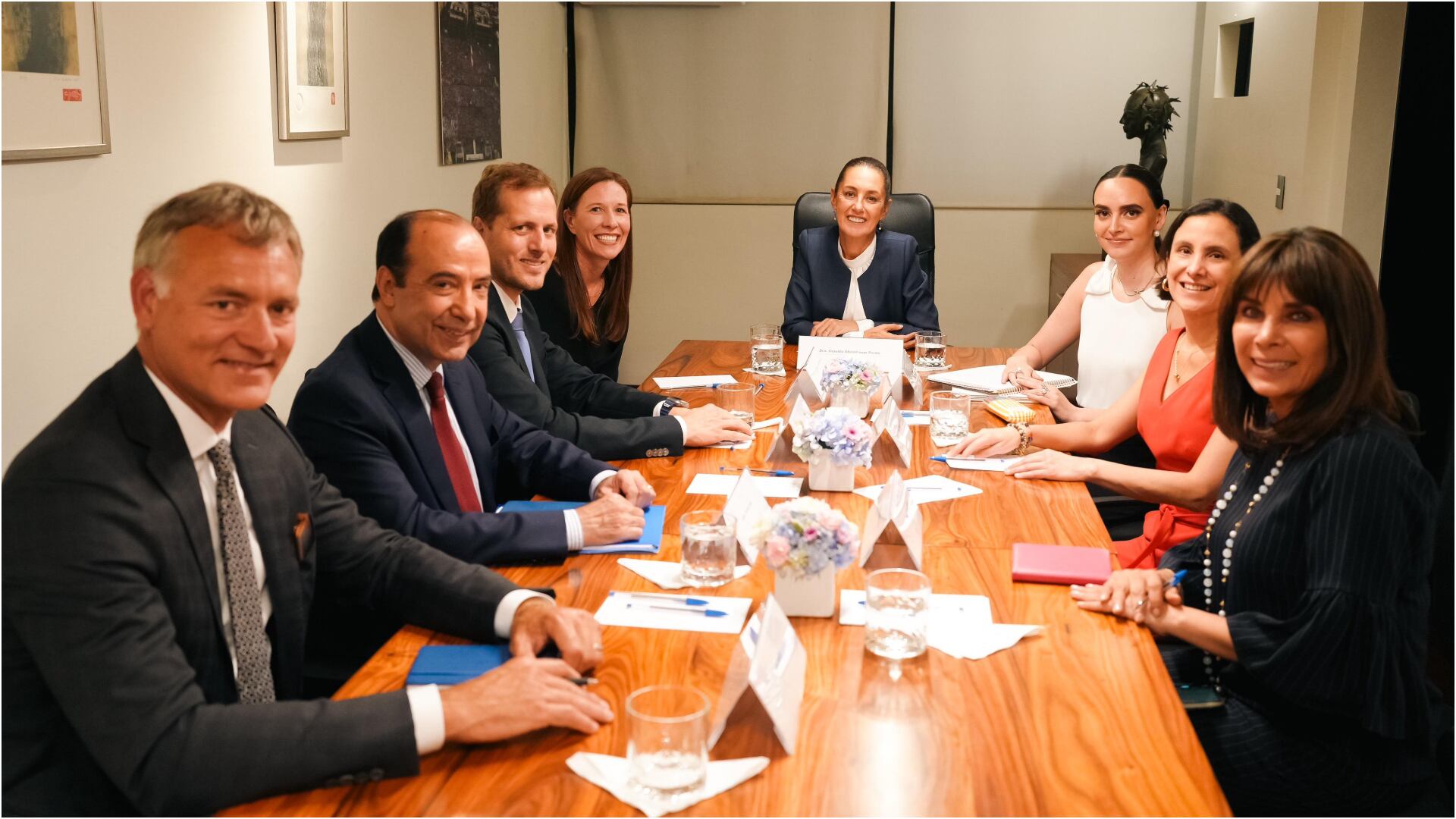 Claudia Sheinbaum-Altagracia Gómez-Luz Elena González-Ana María Lomelí-México-11 de junio