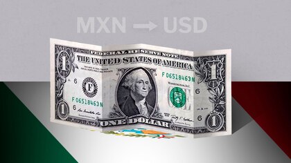 Valor de apertura del dólar en México este 18 de junio de USD a MXN