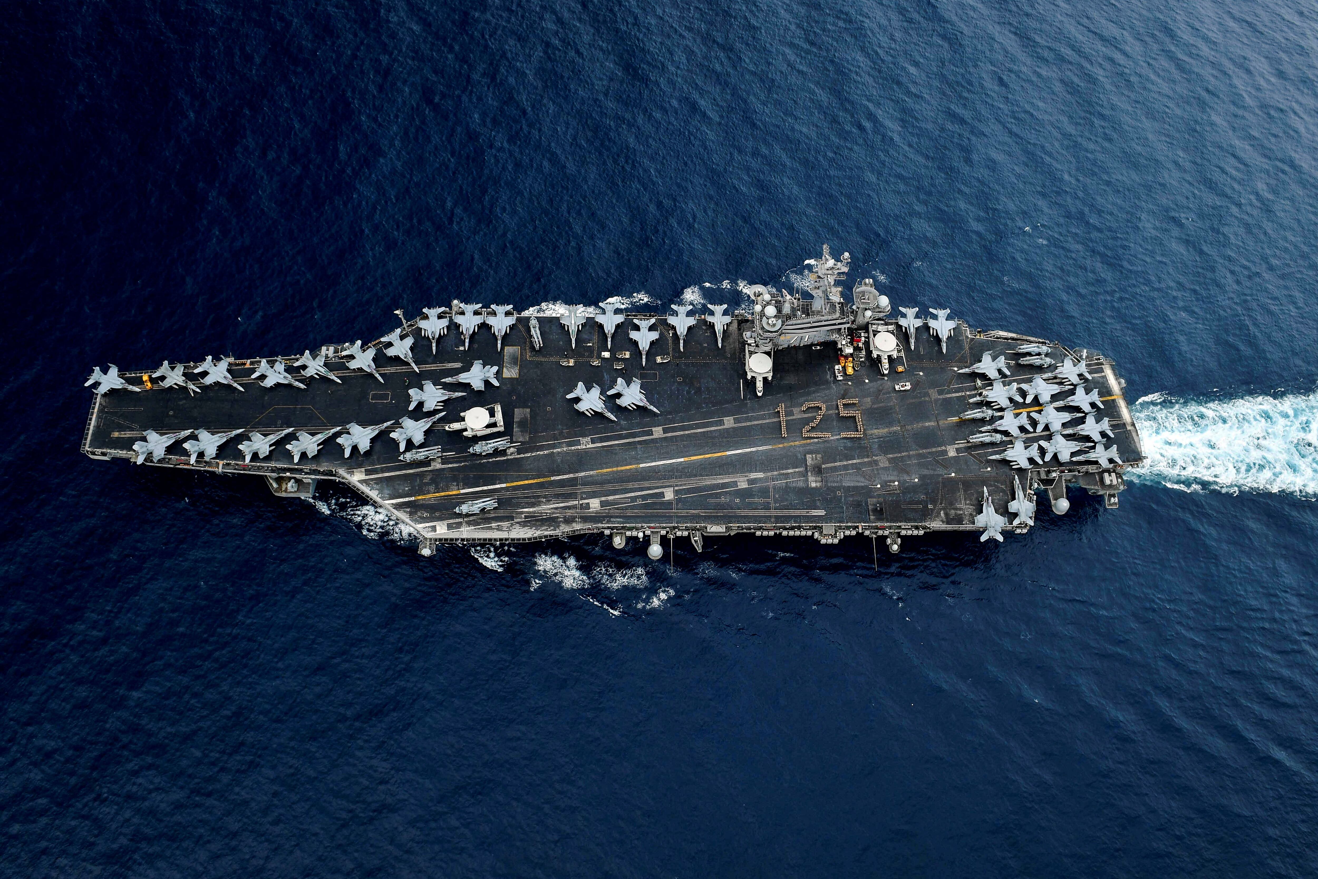 El USS Theodore Roosevelt (Reuters)